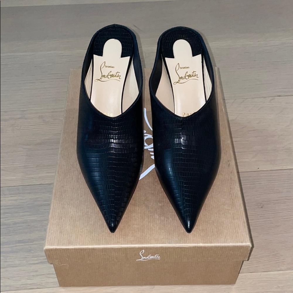 Louboutin Black Heels